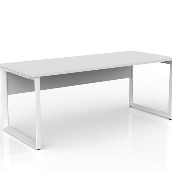 Anvil Straight Desk with Modesty